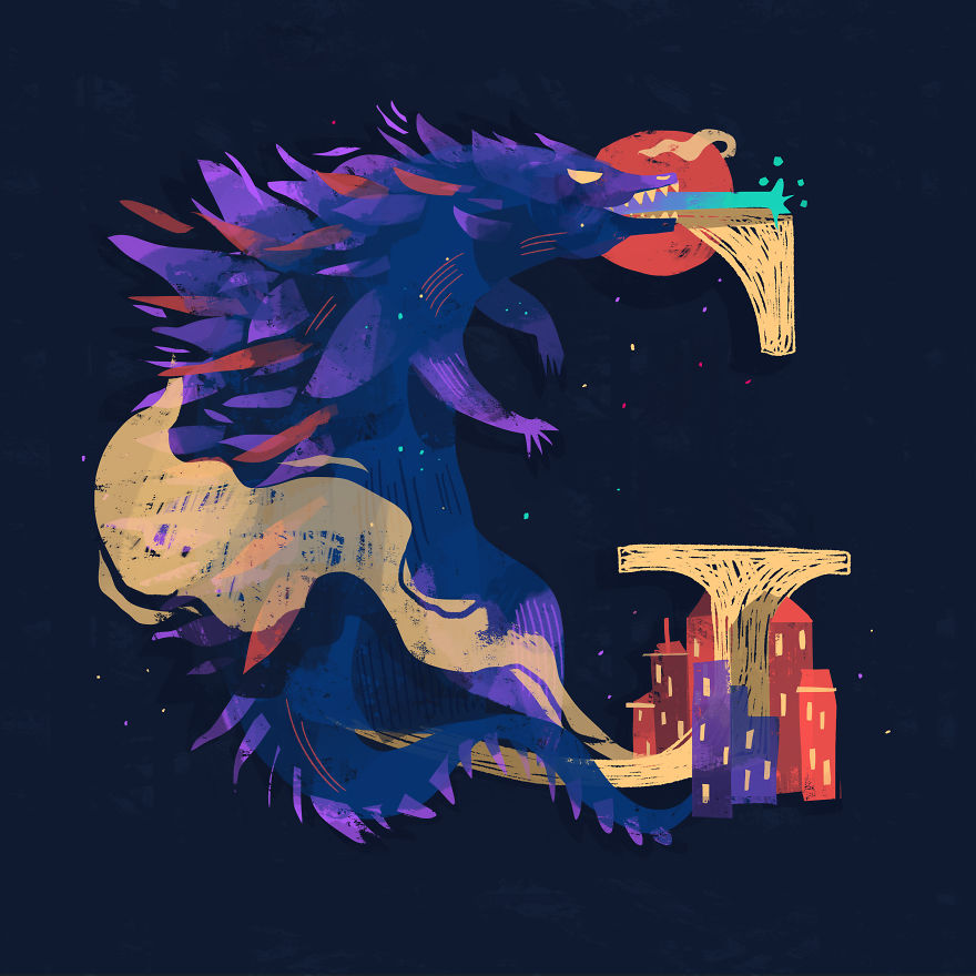 I Drew Legendary Monsters And Creatures Every Day For A Month