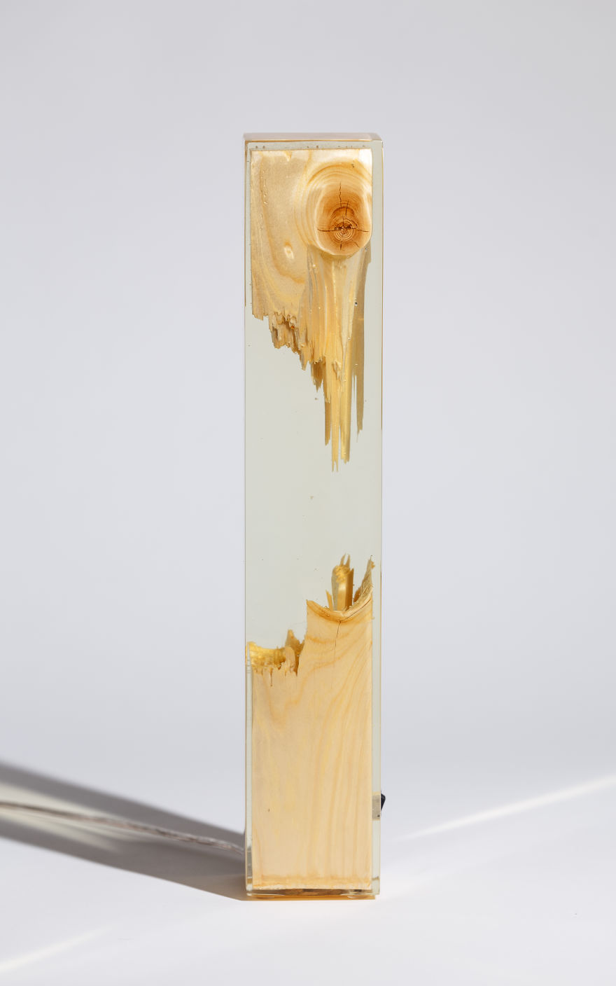 Torn Lamps Made From Wood And Resin By Guideco Design Torn Lamps Made From Wood And Resin By Guideco Design