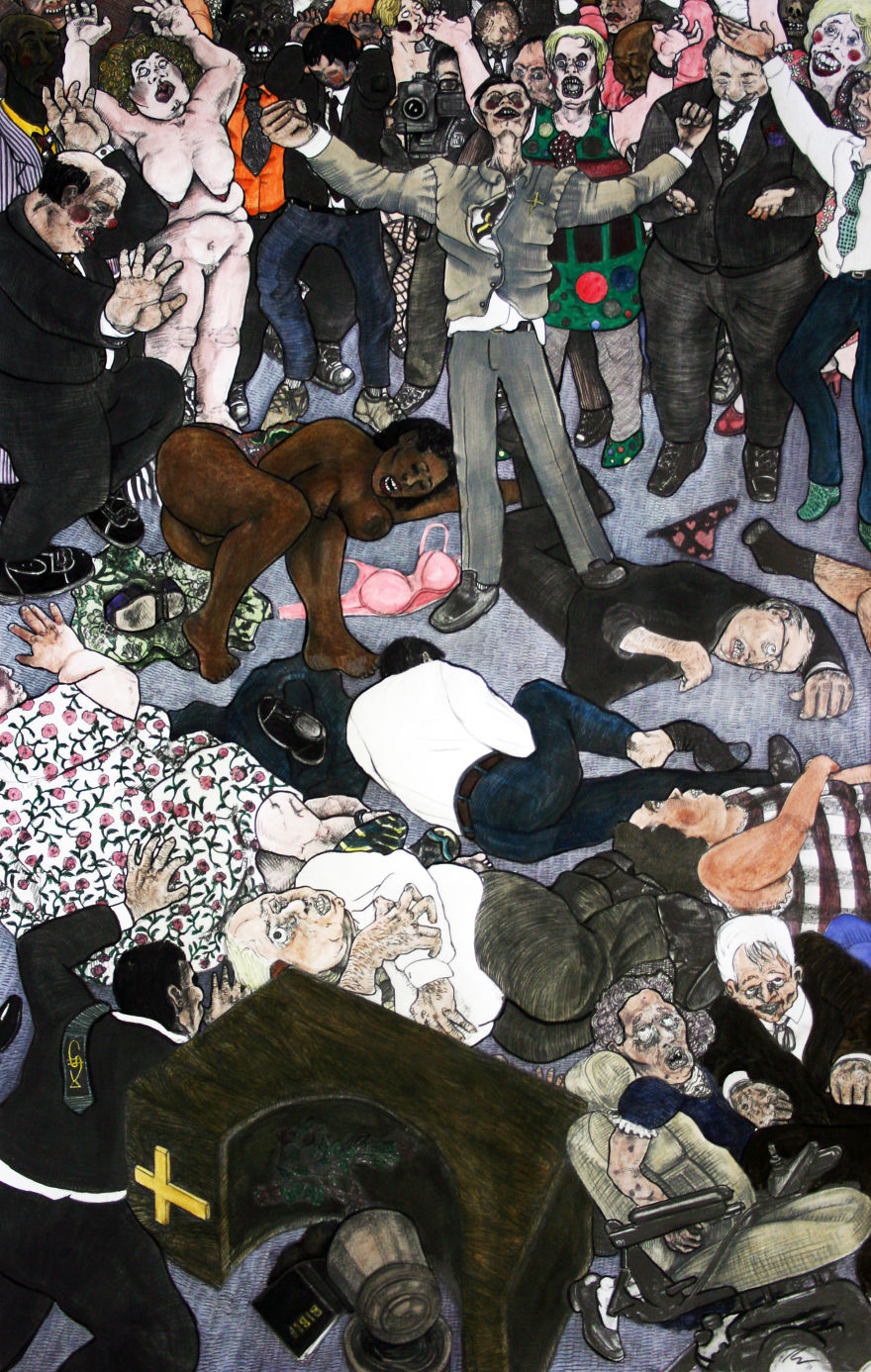 I Make Drawings About Violence And Human Nature I Make Drawings About Violence And Human Nature