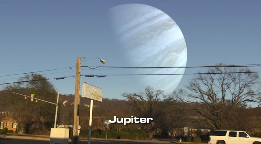 What If Other Planets Appeared Instead Of The Moon What If Other Planets Appeared Instead Of The Moon