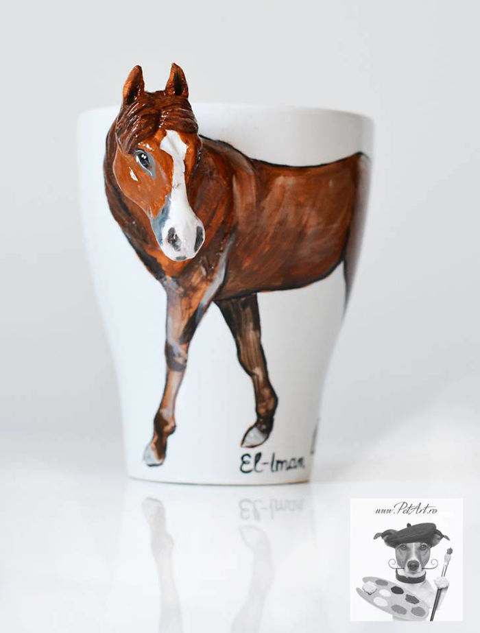 I Create Custom 3d Pets On Mugs | Handmade