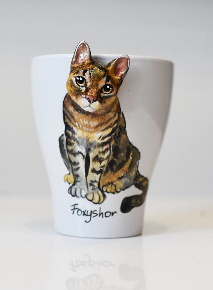 I Create Custom 3d Pets On Mugs | Handmade