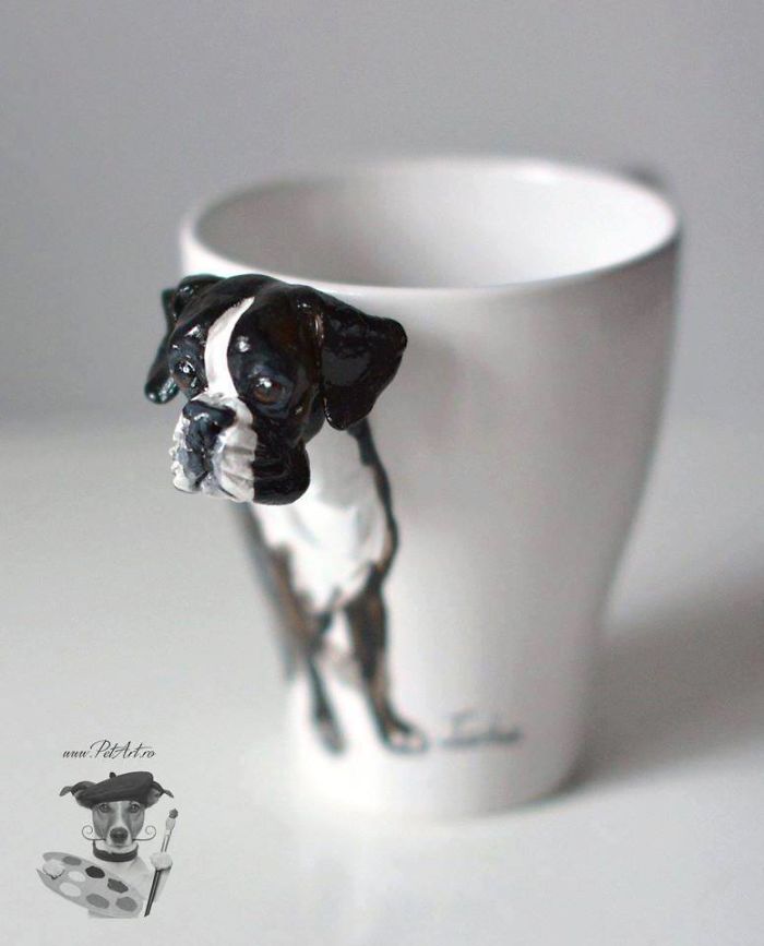 I Create Custom 3d Pets On Mugs | Handmade