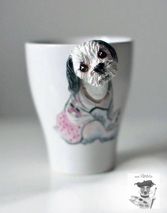 I Create Custom 3d Pets On Mugs | Handmade