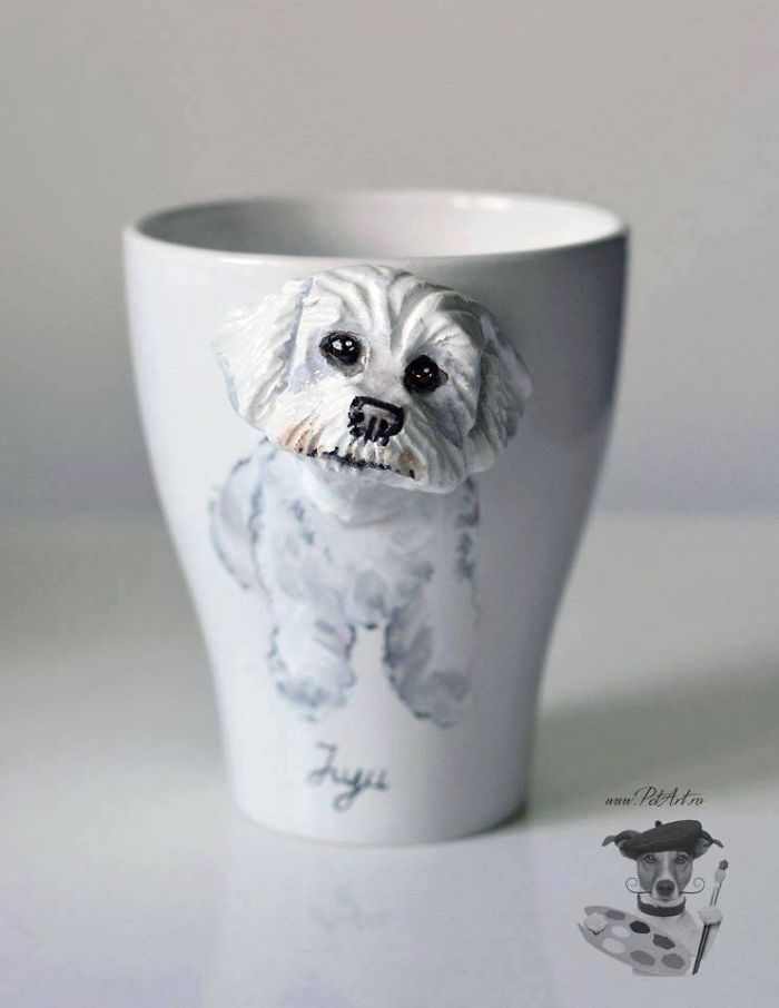 I Create Custom 3d Pets On Mugs | Handmade