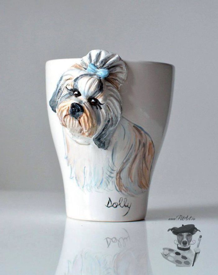 I Create Custom 3d Pets On Mugs | Handmade