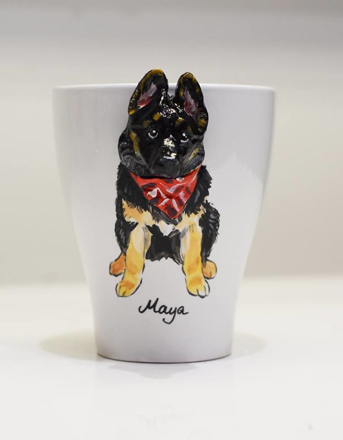 I Create Custom 3d Pets On Mugs | Handmade
