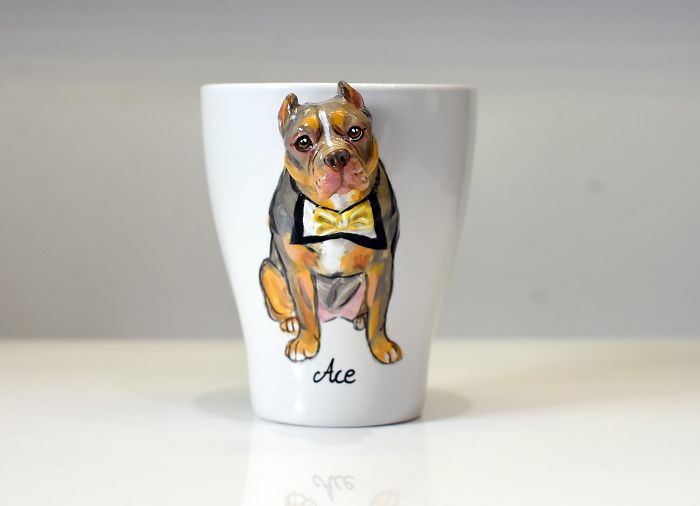 I Create Custom 3d Pets On Mugs | Handmade
