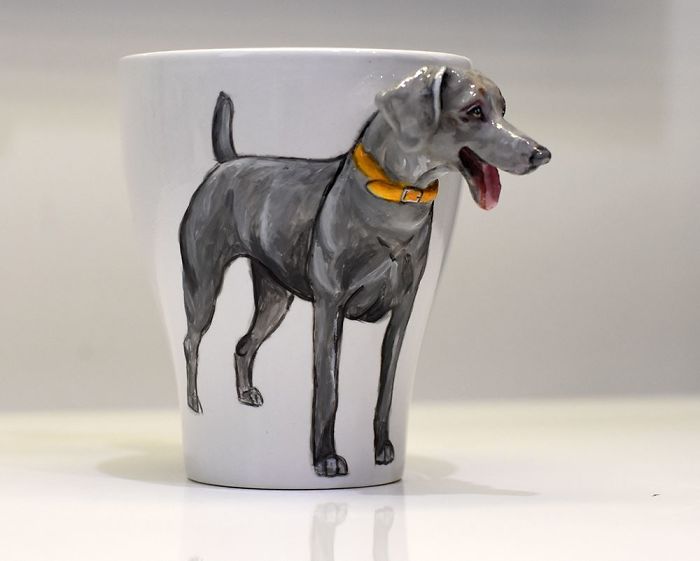 I Create Custom 3d Pets On Mugs | Handmade