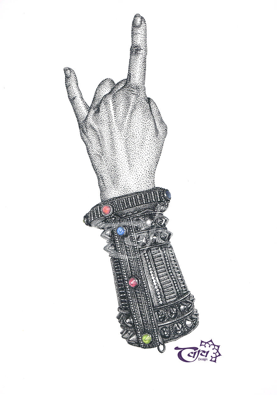 I Create Art With Ink Dots