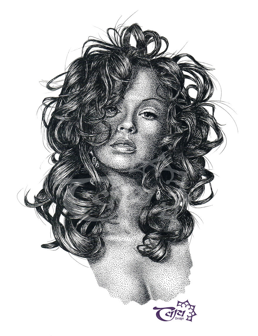 I Create Art With Ink Dots