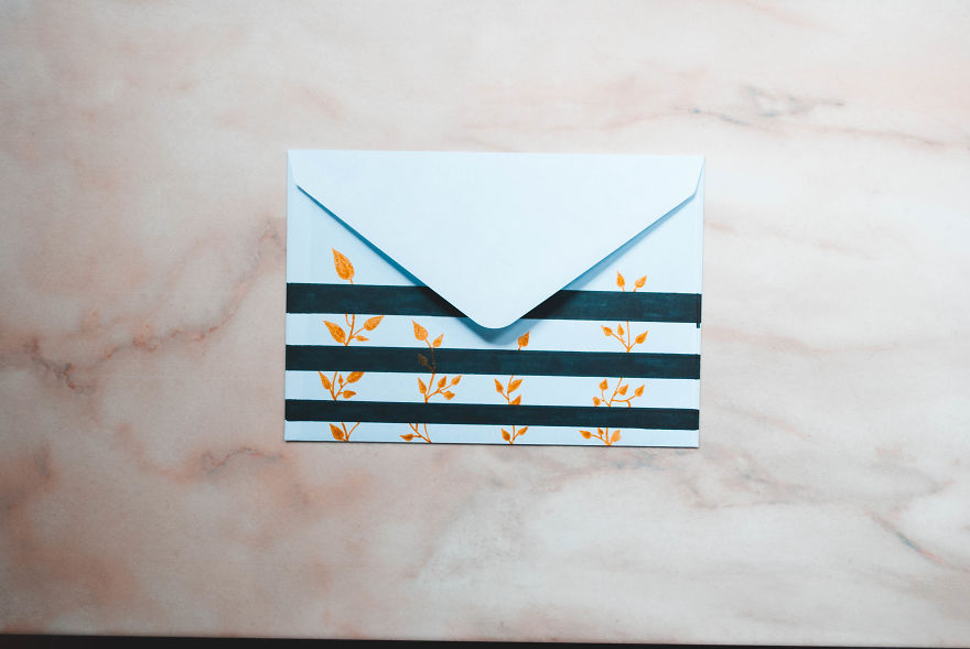I Turn Cheap Envelopes Into Special Gifts With Hand Drawing