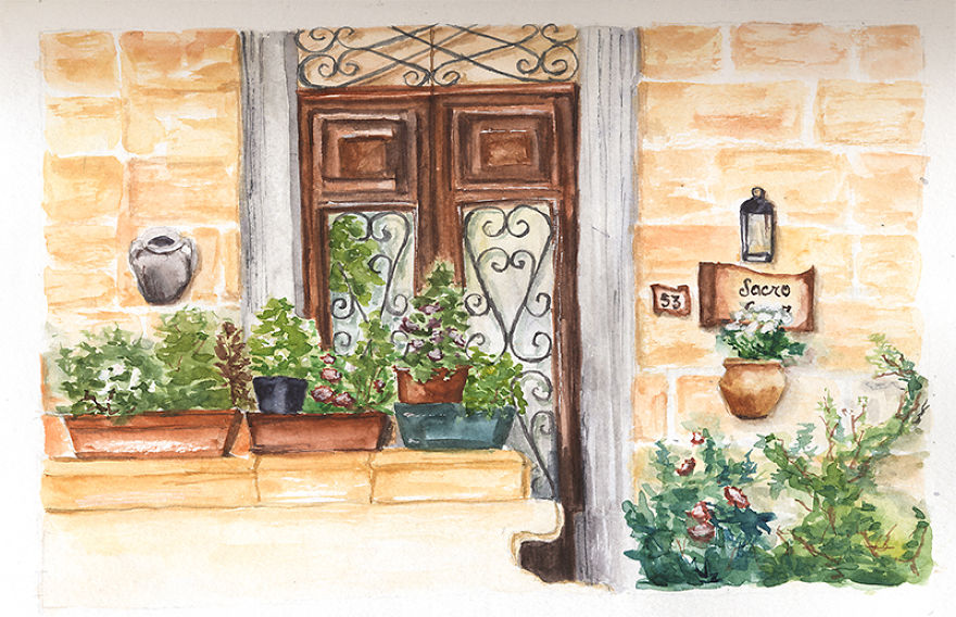 I Enjoy Painting Malta Since I've Visited It I Enjoy Painting Malta Since I've Visited It