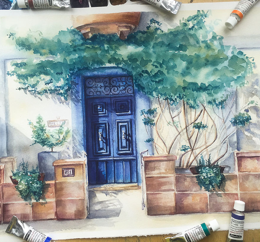 I Enjoy Painting Malta Since I've Visited It I Enjoy Painting Malta Since I've Visited It