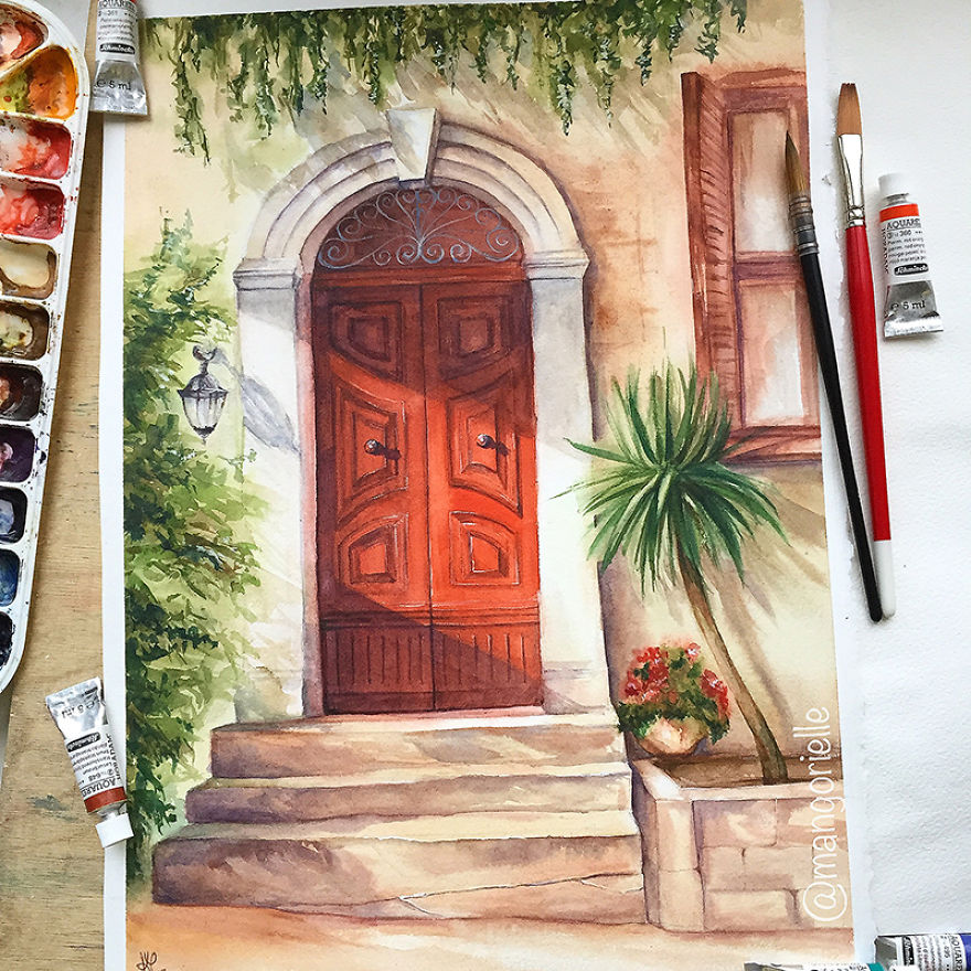 I Enjoy Painting Malta Since I've Visited It I Enjoy Painting Malta Since I've Visited It