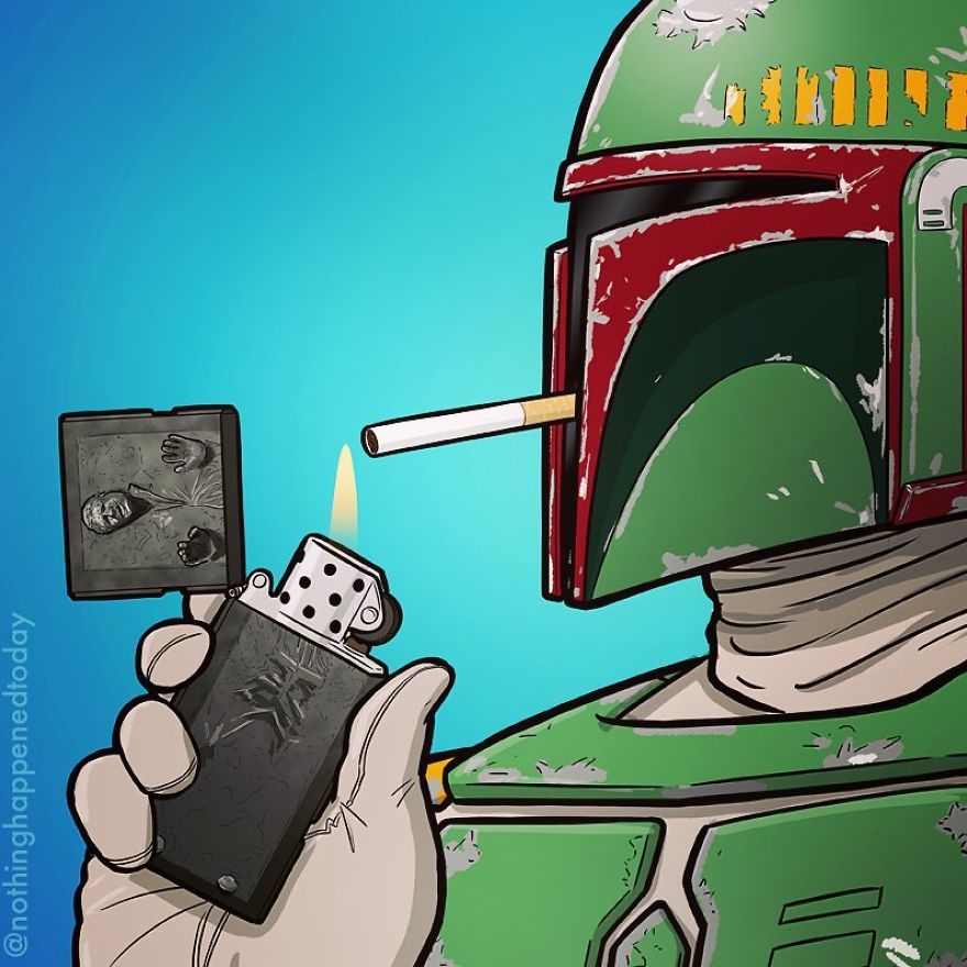 Illustrator Imagine The Secret Life Of The Cartoon Characters And The Result Is Very Funny