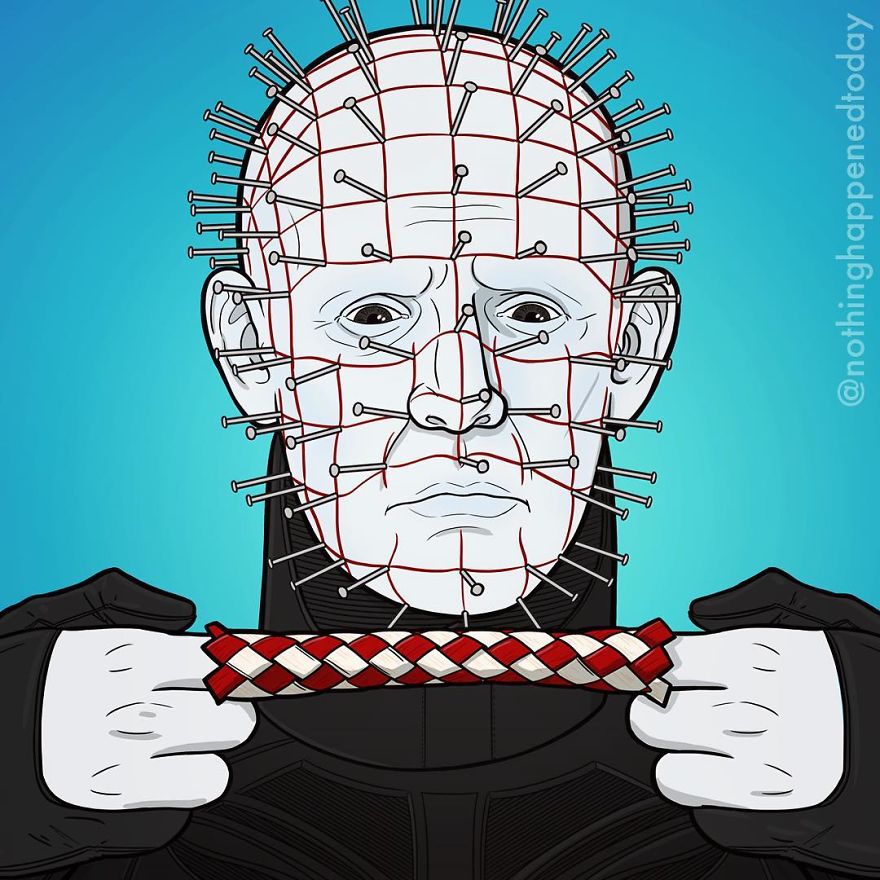 Illustrator Imagine The Secret Life Of The Cartoon Characters And The Result Is Very Funny