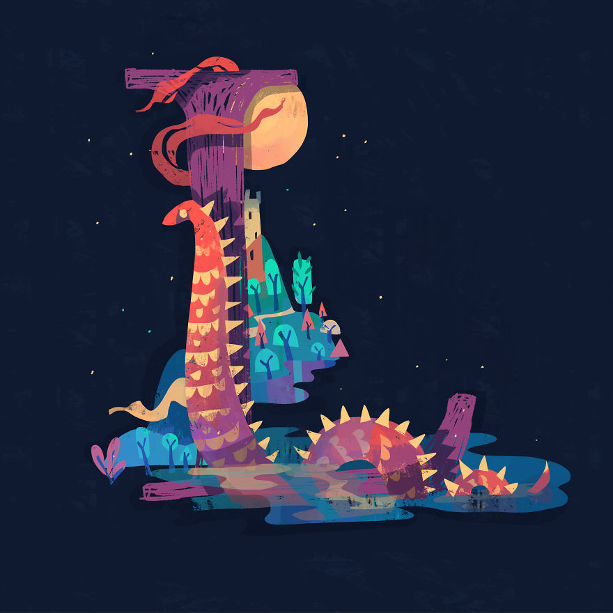 I Drew Legendary Monsters And Creatures Every Day For A Month