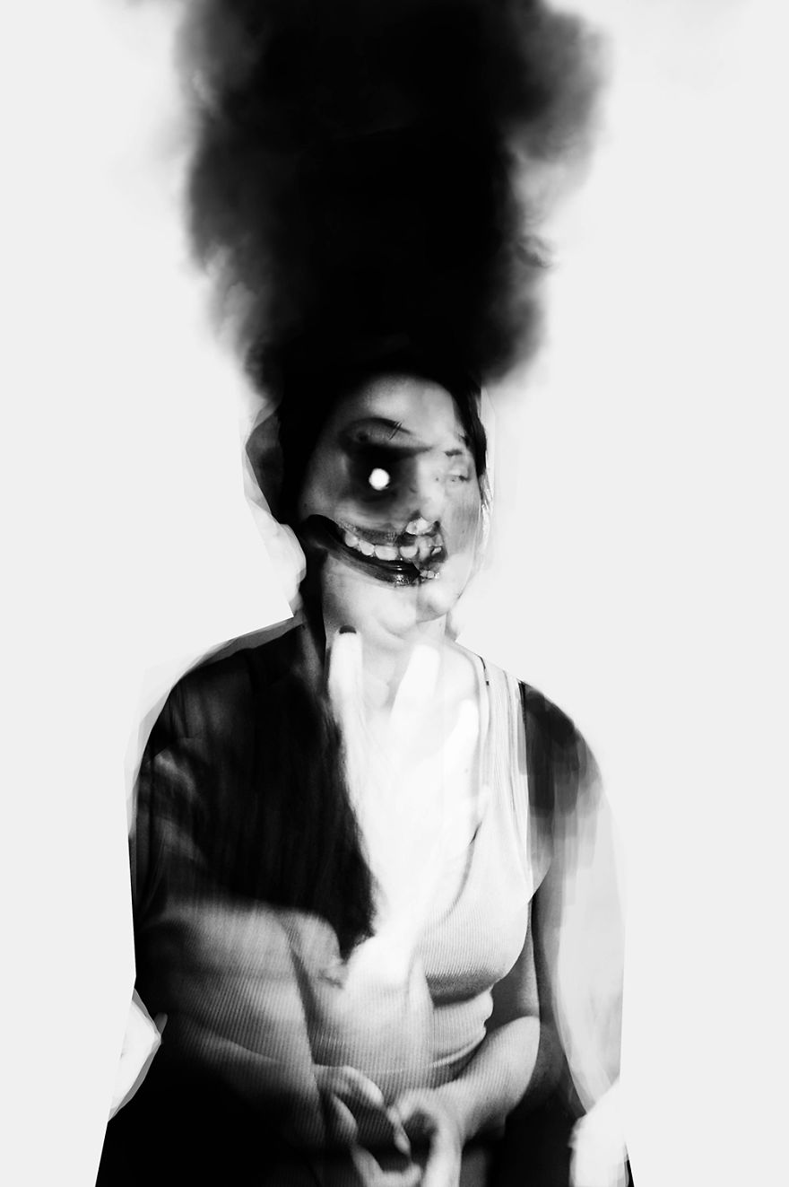 I Make Digital Collages About My Social Fears