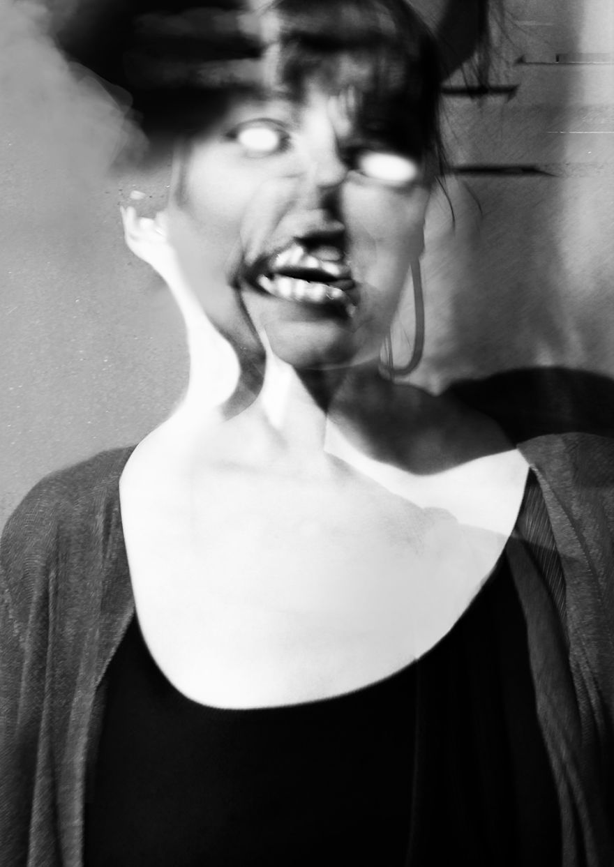 I Make Digital Collages About My Social Fears