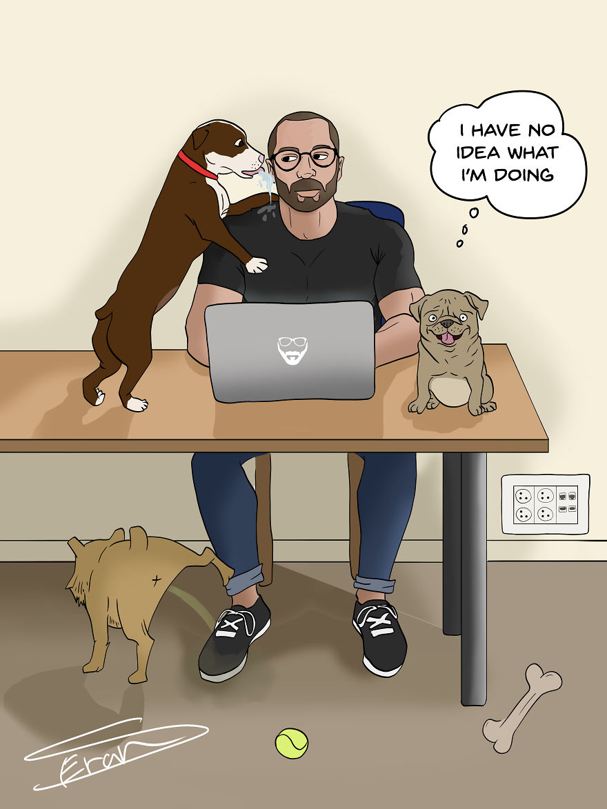 18 Comics About My Job In The Tech Biz