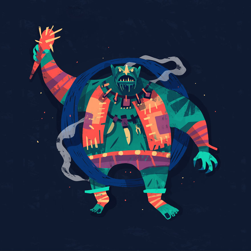 I Drew Legendary Monsters And Creatures Every Day For A Month