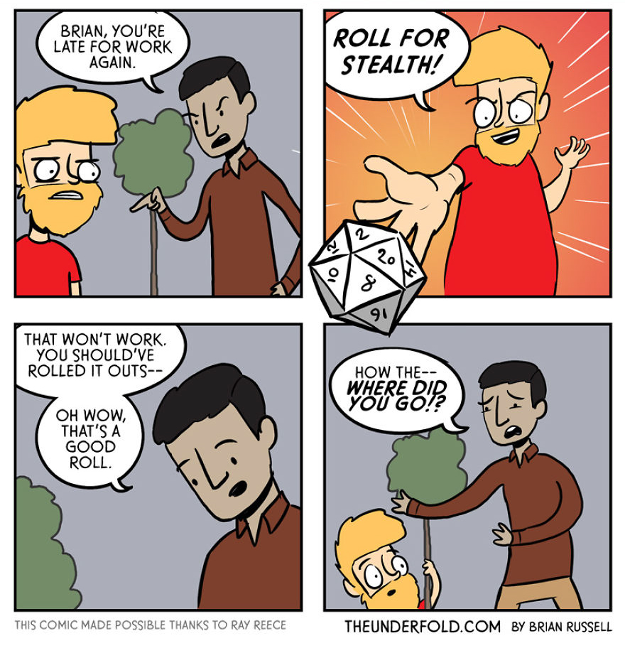 When You're Late To Work