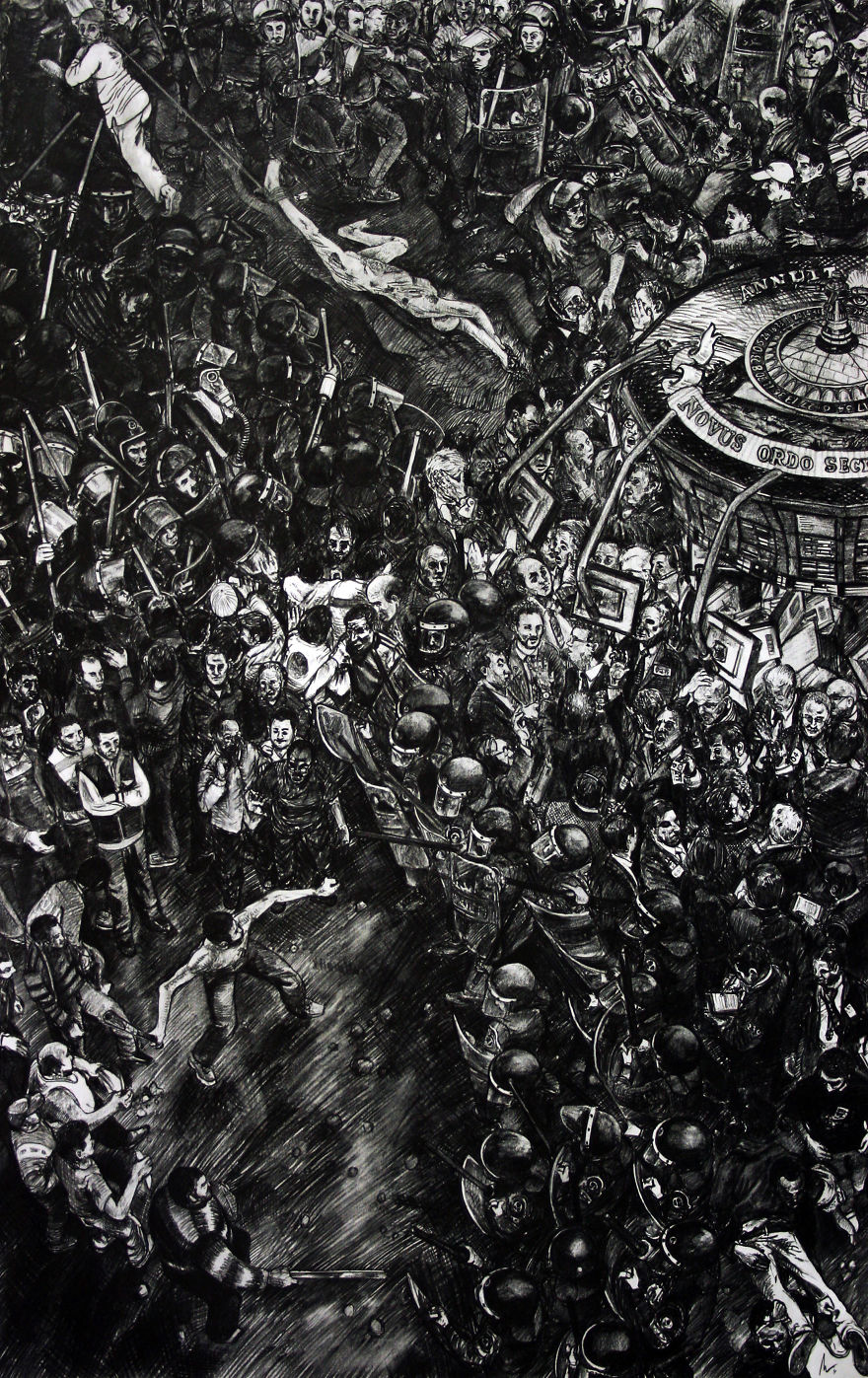 I Make Drawings About Violence And Human Nature I Make Drawings About Violence And Human Nature