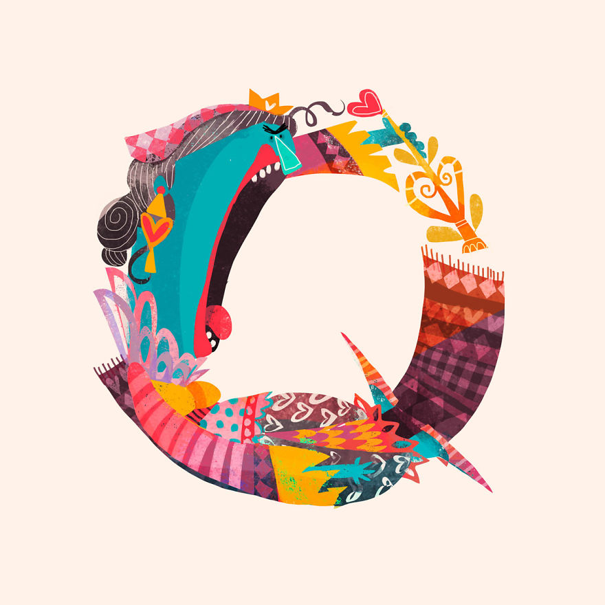 I Illustrated Over 70 Female Characters From Litearture For #36daysoftype This Year I Illustrated Over 70 Female Characters From Litearture For #36daysoftype This Year