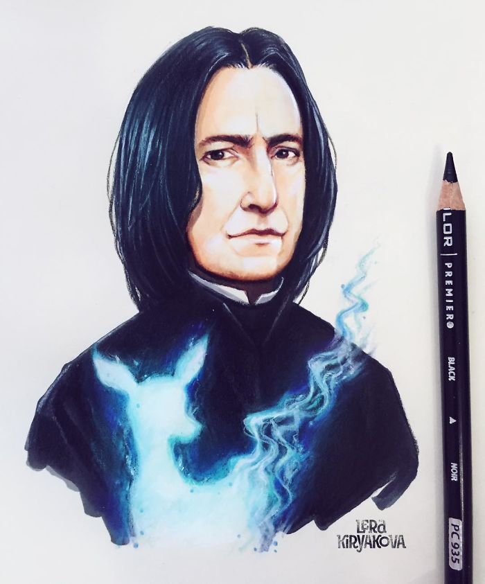 Russian-Artist-Draws-New-Portraits-Cartoons-Of-Celebrities