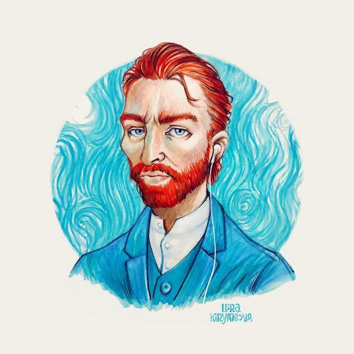 Russian-Artist-Draws-New-Portraits-Cartoons-Of-Celebrities