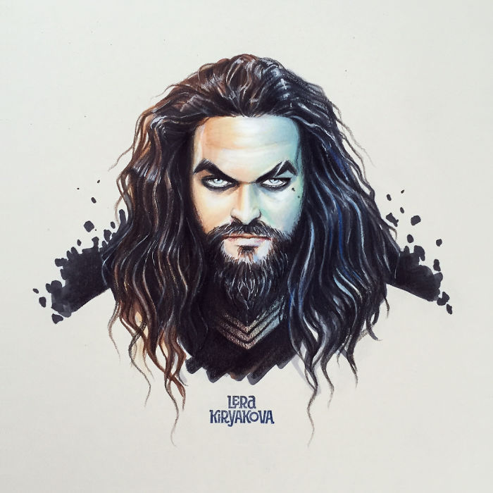 Russian-Artist-Draws-New-Portraits-Cartoons-Of-Celebrities