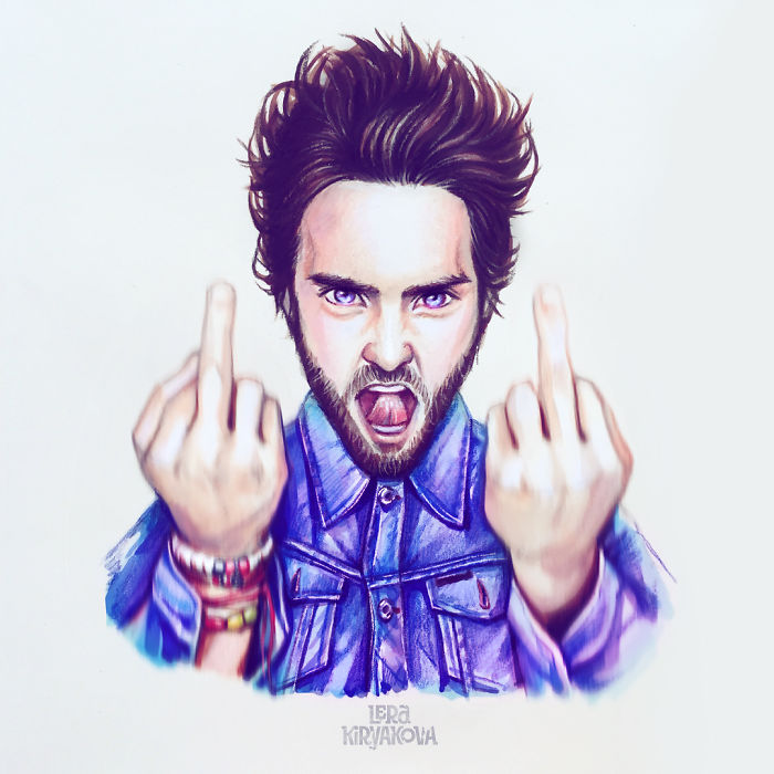 Russian-Artist-Draws-New-Portraits-Cartoons-Of-Celebrities