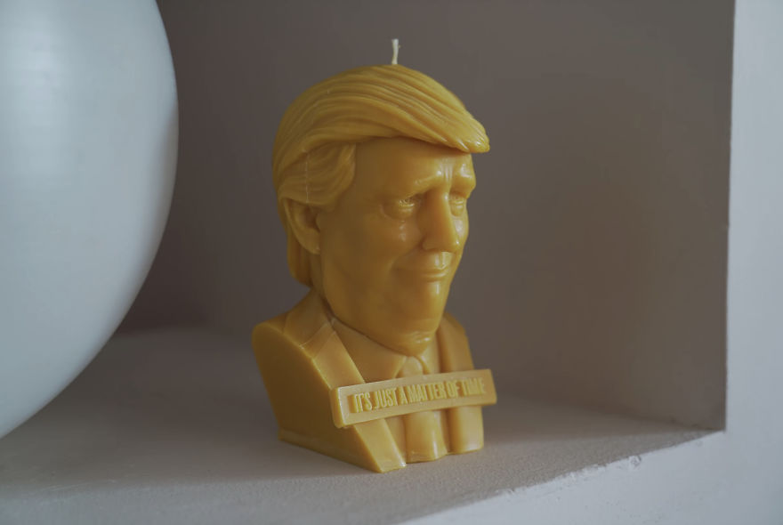Introducing The Trump Candle, Because "It's Just A Matter Of Time"