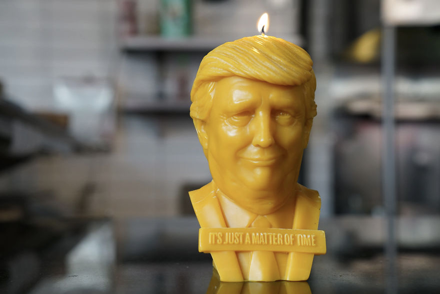 Introducing The Trump Candle, Because "It's Just A Matter Of Time"