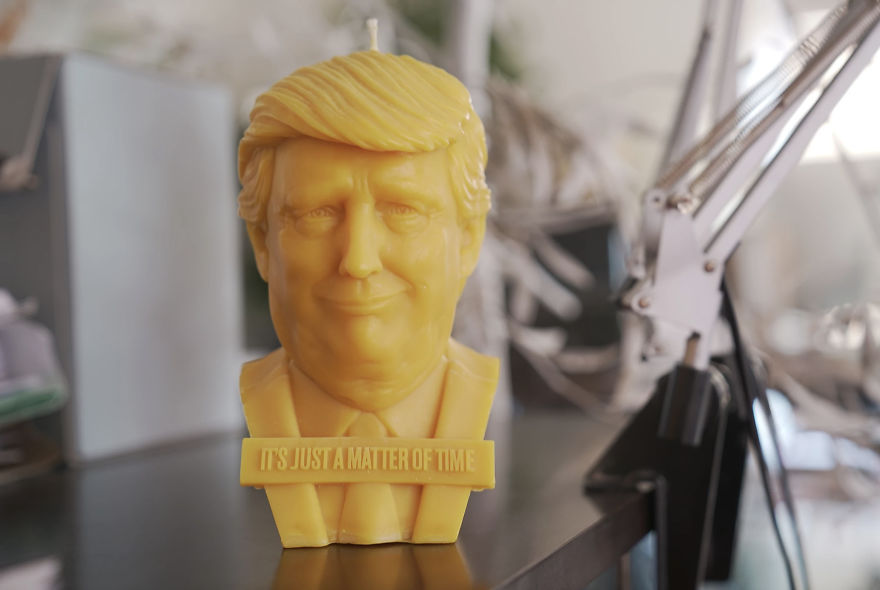 Introducing The Trump Candle, Because "It's Just A Matter Of Time"
