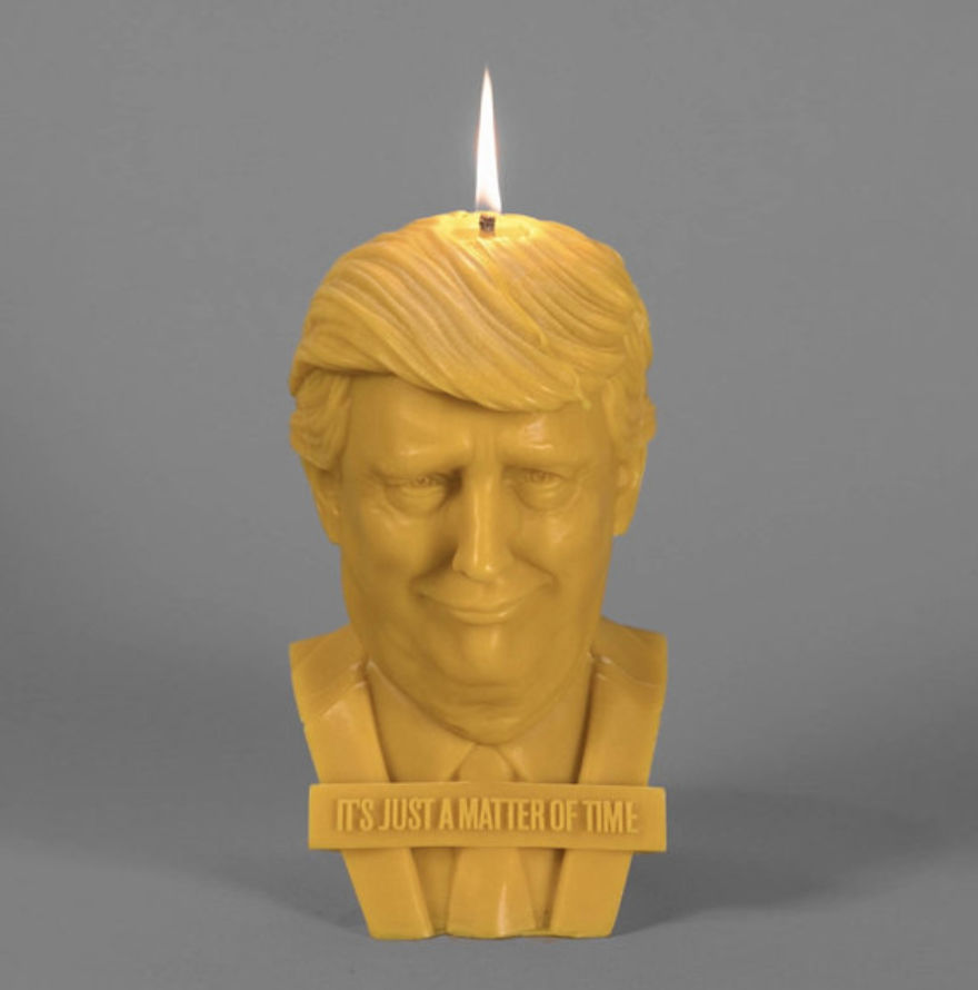 Introducing The Trump Candle, Because "It's Just A Matter Of Time"