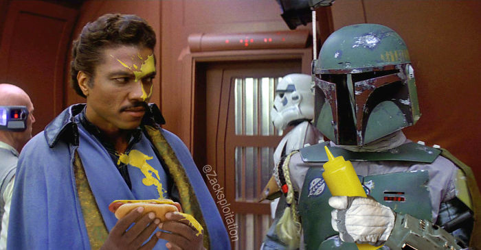 What If Lightsabers Were Mustard Bottles Instead