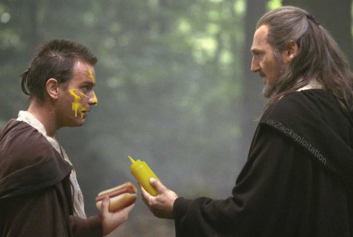 What If Lightsabers Were Mustard Bottles Instead What If Lightsabers Were Mustard Bottles Instead