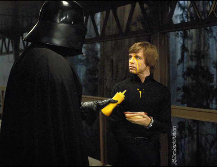 What If Lightsabers Were Mustard Bottles Instead