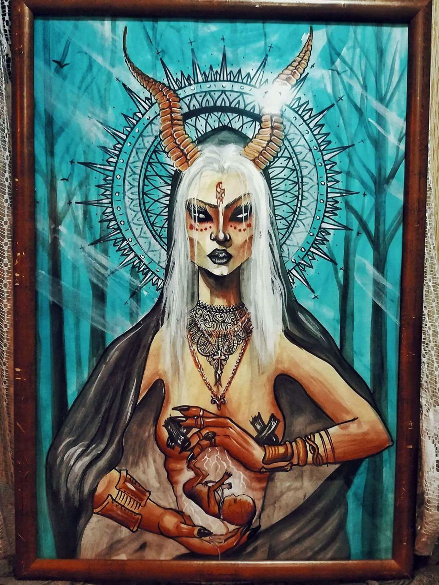 I Paint Surreal Women