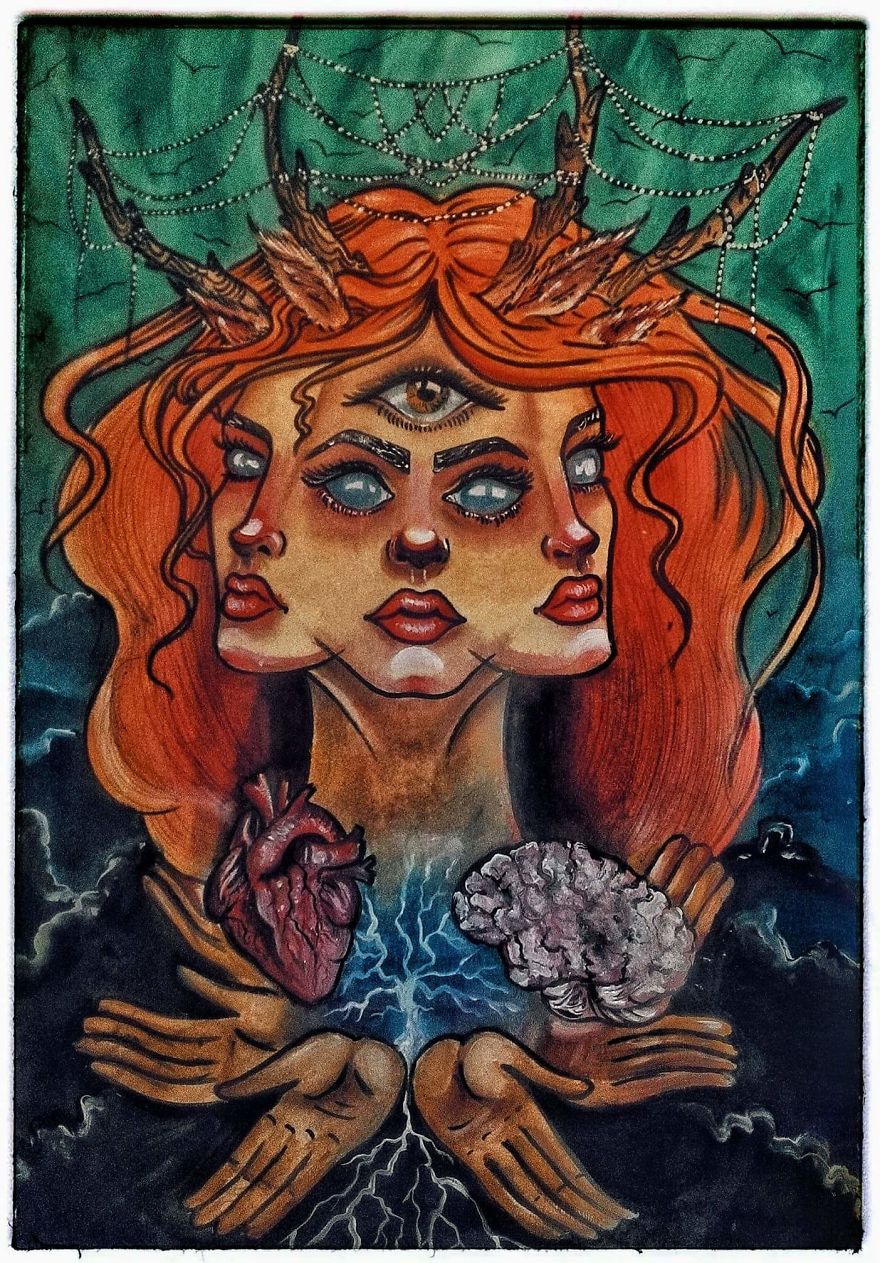 I Paint Surreal Women