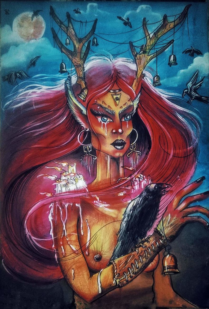 I Paint Surreal Women