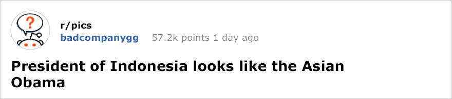 Someone Noticed That The President Of Indonesia Looks Exactly Like Obama And Internet Lost It