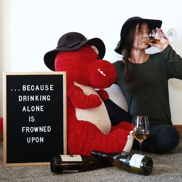 I Would Say This Is The Perfect Drinking Partner