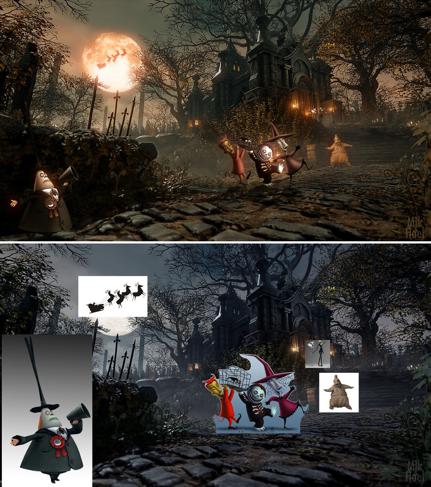 My Photomanipulations With The Horror Theme