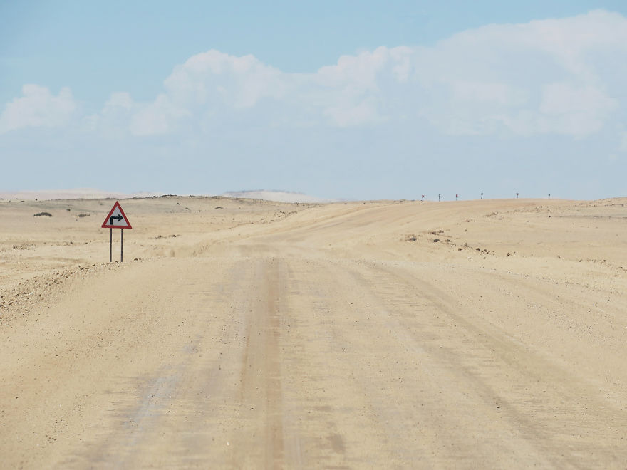 Lonely Road Signs Of Namibia Lonely Road Signs Of Namibia