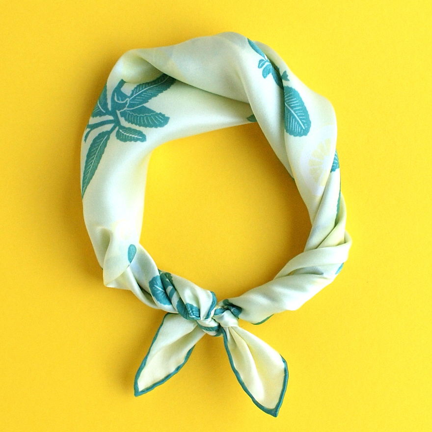 Would You Like To Wear My Deliciously Illustrated Scarves? Would You Like To Wear My Deliciously Illustrated Scarves?