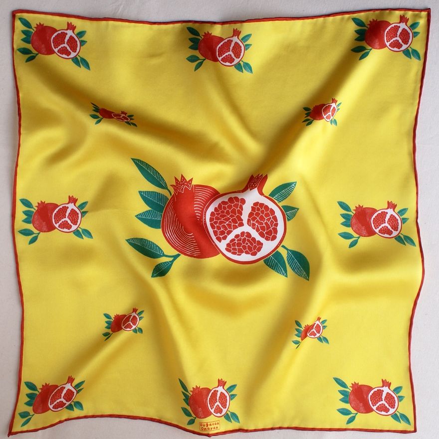 Would You Like To Wear My Deliciously Illustrated Scarves? Would You Like To Wear My Deliciously Illustrated Scarves?