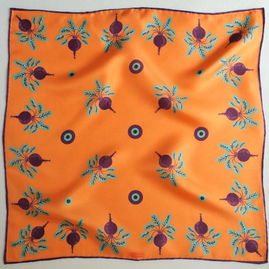 Would You Like To Wear My Deliciously Illustrated Scarves? Would You Like To Wear My Deliciously Illustrated Scarves?